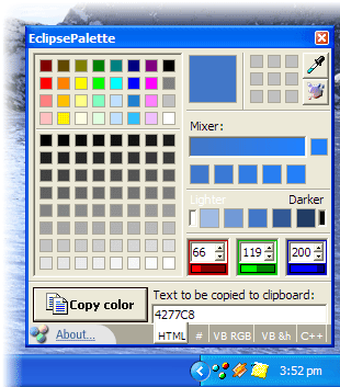 EclipsePalette screenshot